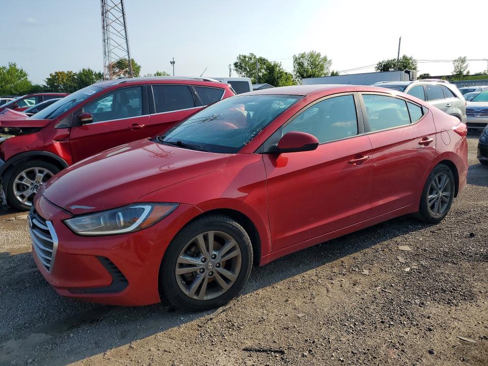 2017 Hyundai Elantra მანქანა იყიდება აუქციონზე, vin: 5NPD84LF8HH012624, აუქციონის ნომერი: 62928736