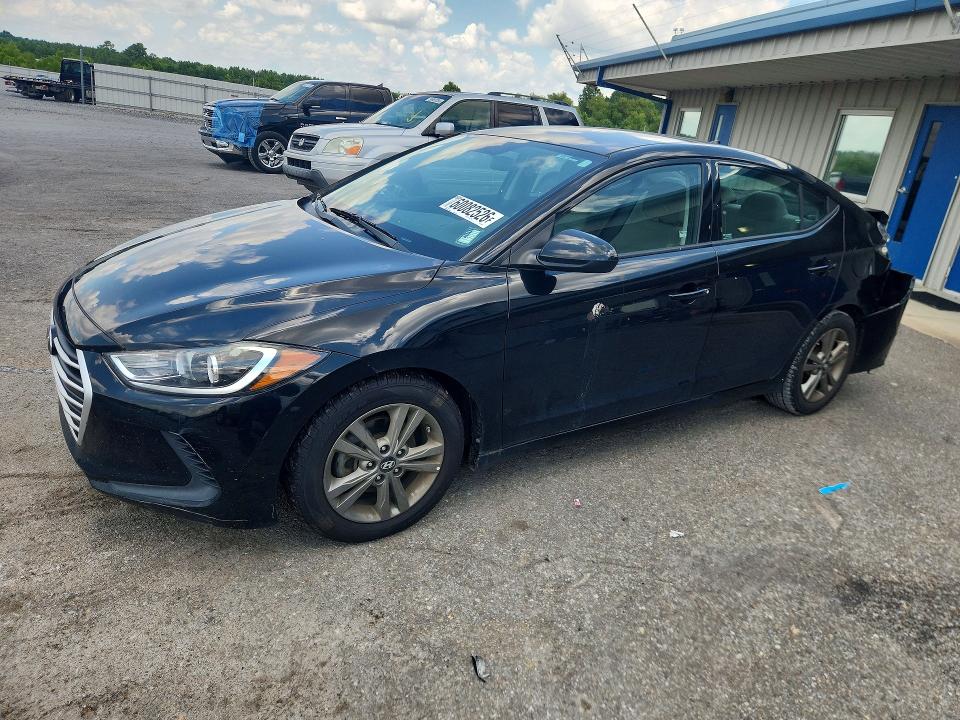 60082526 :رقم المزاد ، 5NPD84LFXJH290351 vin ، 2018 Hyundai Elantra مزاد بيع