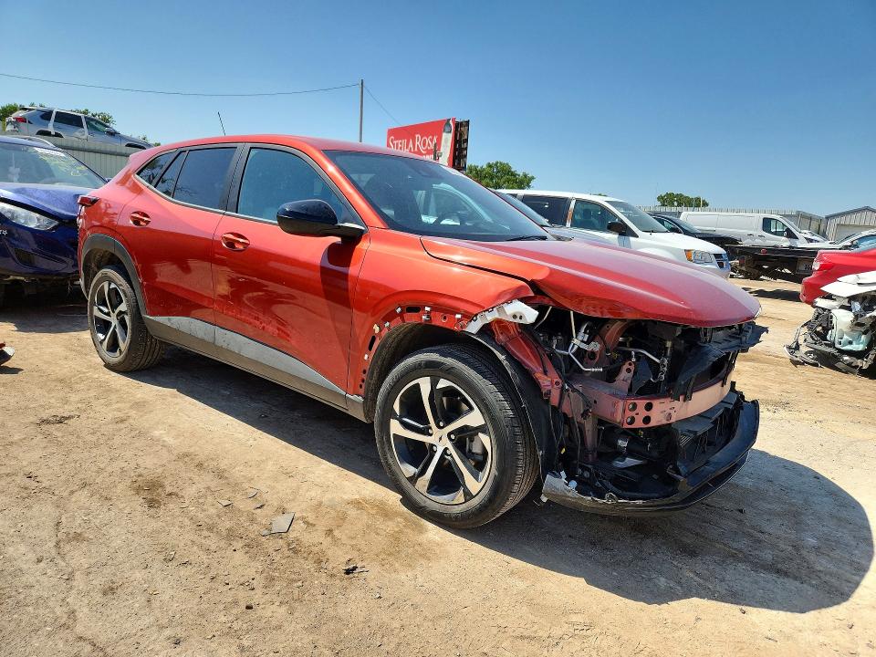 60630716 :رقم المزاد ، KL77LGE20RC204816 vin ، 2024 Chevrolet Trax مزاد بيع