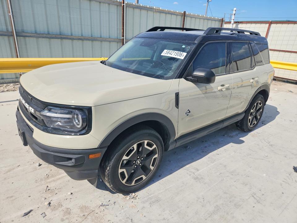 Auction sale of the 2024 Ford Bronco Sport, vin: 3FMCR9C65RRE83484, lot number: 58421906
