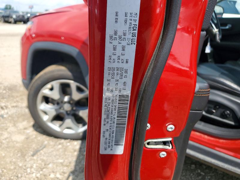 Aukcja sprzedaży 2019 Jeep Compass, vin: 3C4NJDCBXKT666666, numer aukcji: 60488756