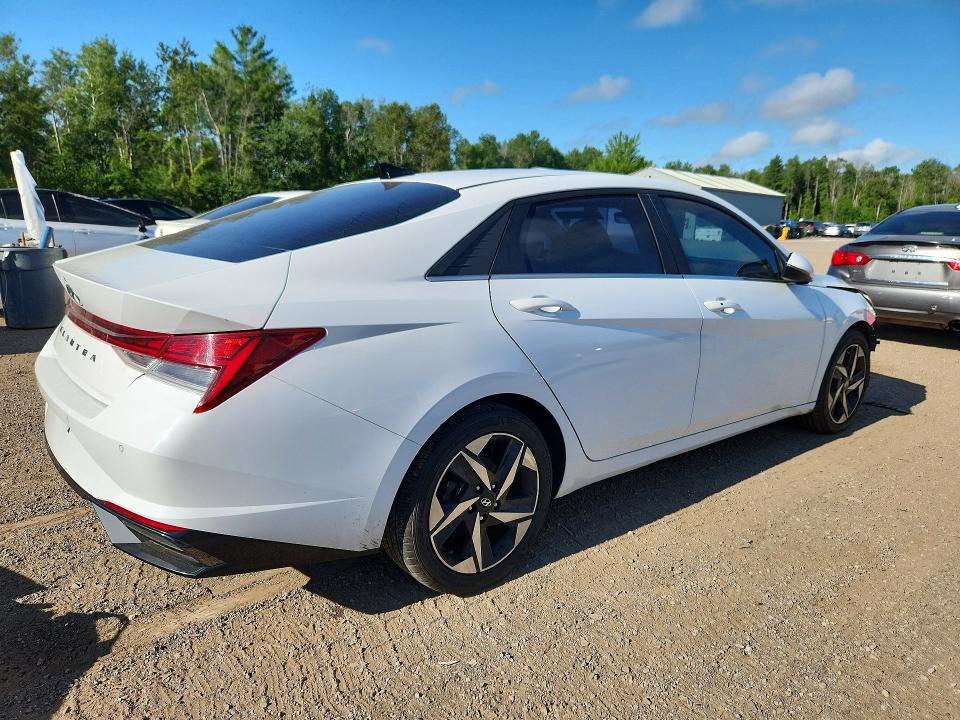 55547686 :رقم المزاد ، KMHLN4AGXMU180681 vin ، 2021 Hyundai Elantra مزاد بيع