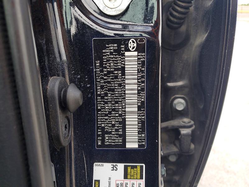 63000156 :رقم المزاد ، 5YFB4MDE5PP070524 vin ، 2023 Toyota Corolla مزاد بيع
