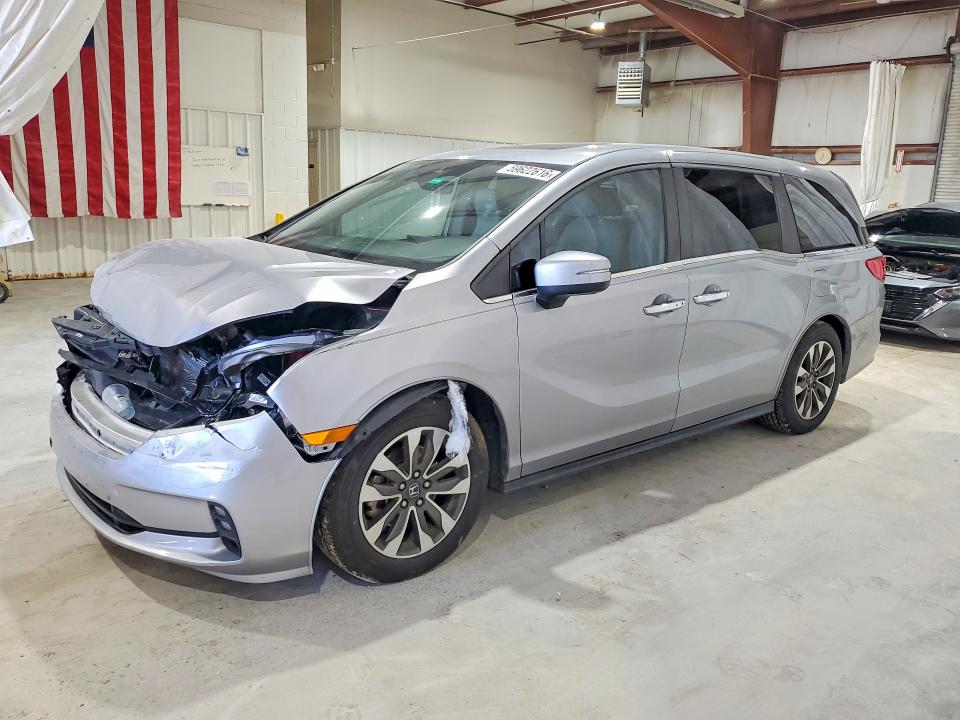 59622616 :رقم المزاد ، 5FNRL6H76MB035152 vin ، 2021 Honda Odyssey مزاد بيع