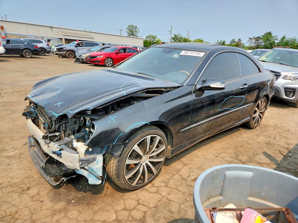2009 Mercedes-benz Clk მანქანა იყიდება აუქციონზე, vin: WDBTJ72HX9F266155, აუქციონის ნომერი: 58219196