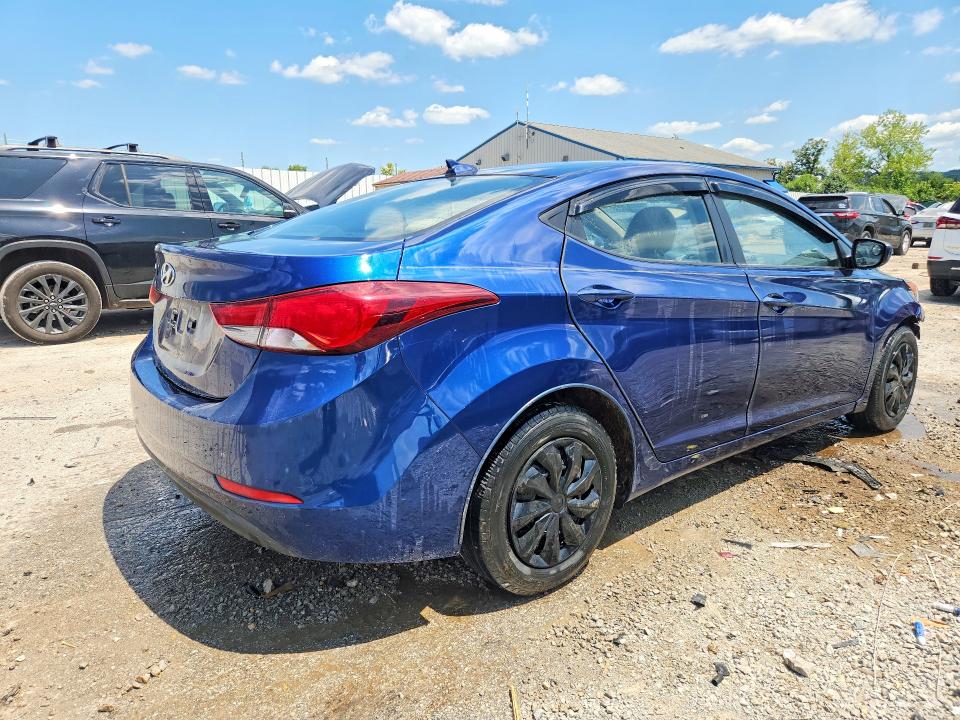 2016 Hyundai Elantra მანქანა იყიდება აუქციონზე, vin: 5NPDH4AE9GH737786, აუქციონის ნომერი: 62839286