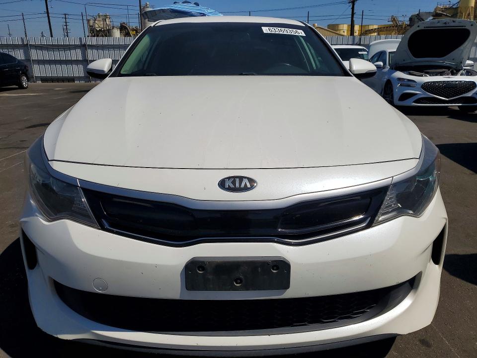 2017 Kia Optima Hybrid მანქანა იყიდება აუქციონზე, vin: KNAGU4LE5H5014845, აუქციონის ნომერი: 63369356