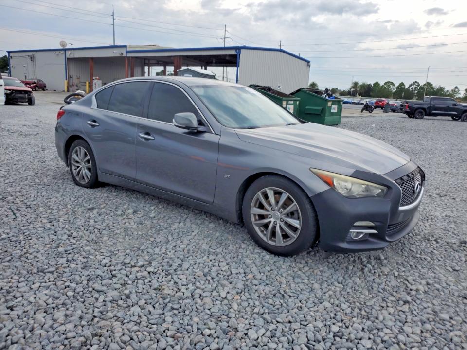 2015 Infiniti Q50 მანქანა იყიდება აუქციონზე, vin: JN1BV7AP6FM343818, აუქციონის ნომერი: 61412486