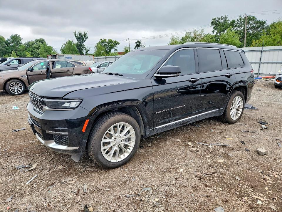 61947156 :رقم المزاد ، 1C4RJKEG2M8107998 vin ، 2021 Jeep Grand Cherokee مزاد بيع