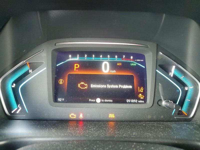 59555406 :رقم المزاد ، 5FNRL6H71JB020327 vin ، 2018 Honda Odyssey مزاد بيع