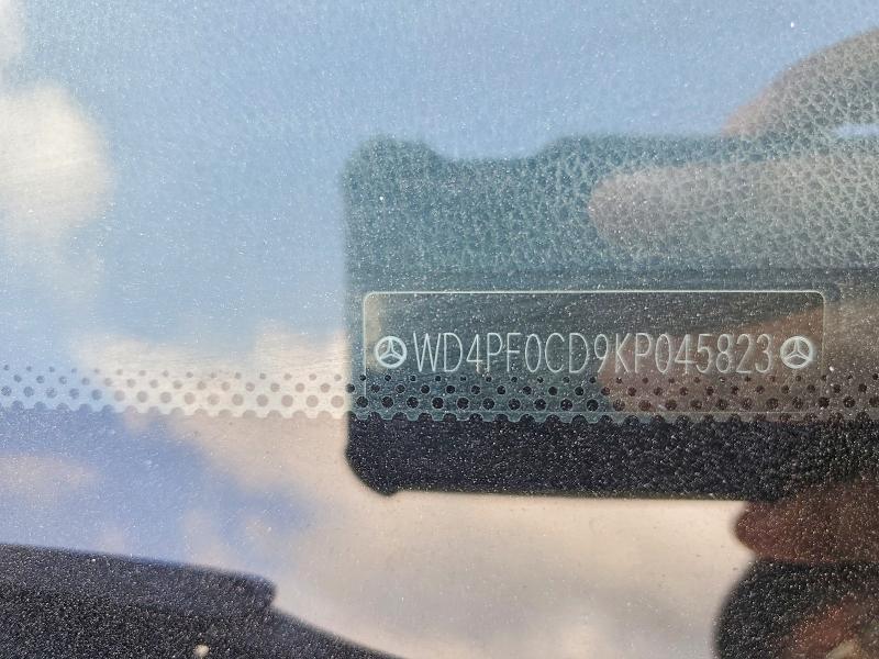 Aukcja sprzedaży 2019 Mercedes-benz Sprinter, vin: WD4PF0CD9KP045823, numer aukcji: 59834626