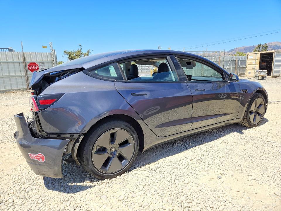 60078996 :رقم المزاد ، 5YJ3E1EAXPF693662 vin ، 2023 Tesla Model 3 مزاد بيع