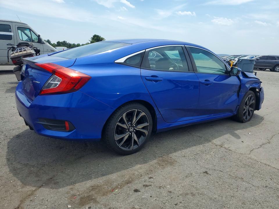 Продаж на аукціоні авто 2019 Honda Civic, vin: 2HGFC2F8XKH543625, номер лоту: 61177966