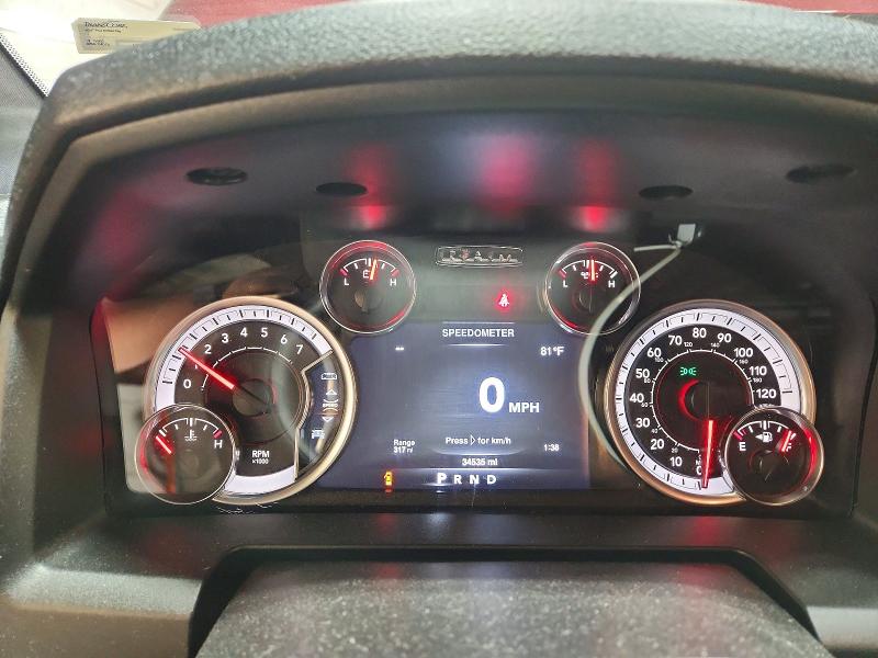 61541096 :رقم المزاد ، 1C6RR7GT5MS510643 vin ، 2021 Ram 1500 Classic مزاد بيع