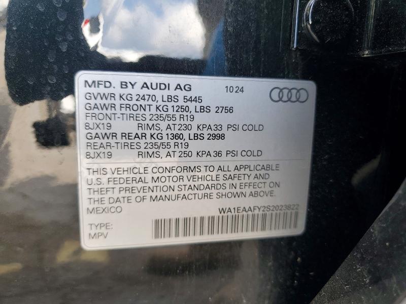 Продажа на аукционе авто 2025 Audi Q5, vin: WA1EAAFY2S2023822, номер лота: 60515426