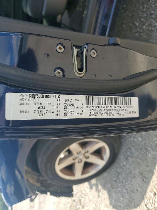 Продаж на аукціоні авто 2012 Dodge Ram 1500, vin: 1C6RD6FT4CS182480, номер лоту: 85454235