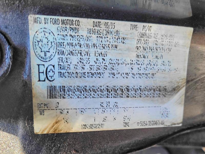 Продажа на аукционе авто 2015 Ford Focus, vin: 1FADP3E26FL303189, номер лота: 60524026
