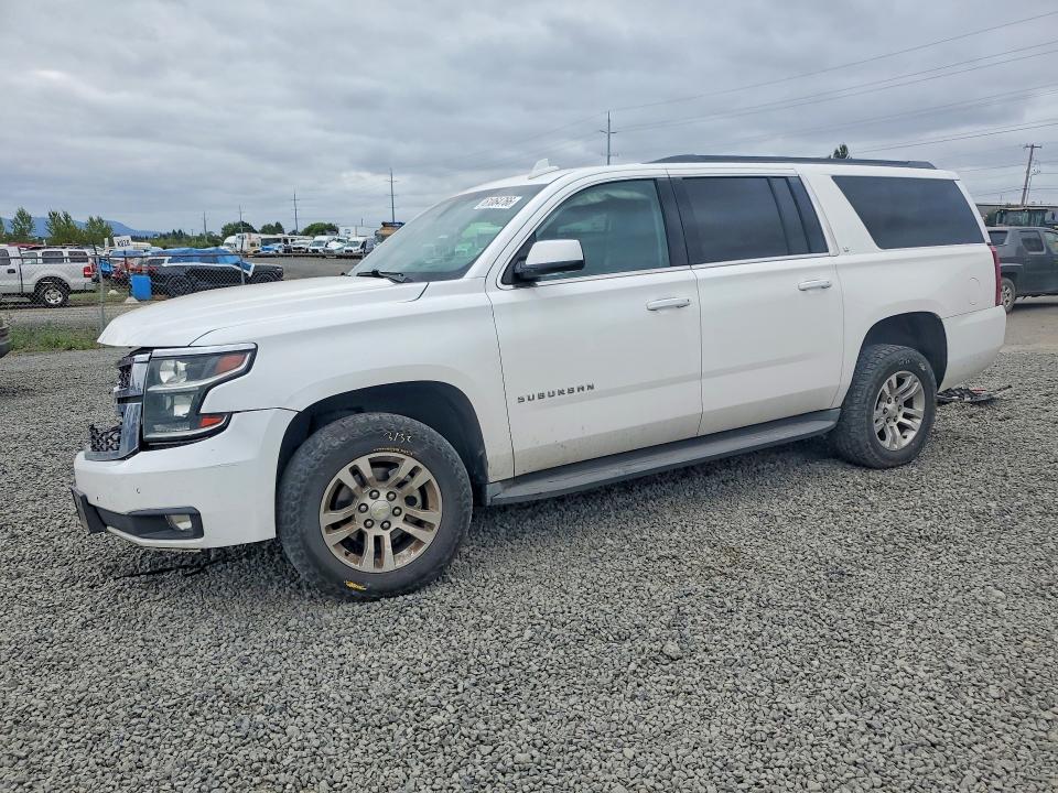 2015 Chevrolet Suburban მანქანა იყიდება აუქციონზე, vin: 1GNSKJKC7FR512124, აუქციონის ნომერი: 61064766