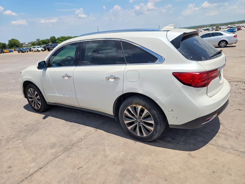 59792026 :رقم المزاد ، 5FRYD3H49GB012447 vin ، 2016 Acura Mdx مزاد بيع
