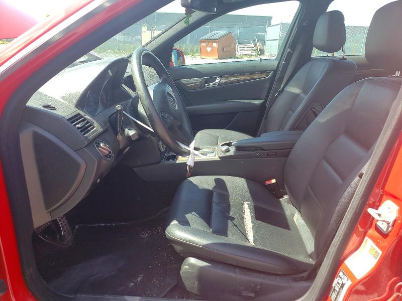 62714556 :رقم المزاد ، WDDGF8FB8AF463822 vin ، 2010 Mercedes-benz C مزاد بيع