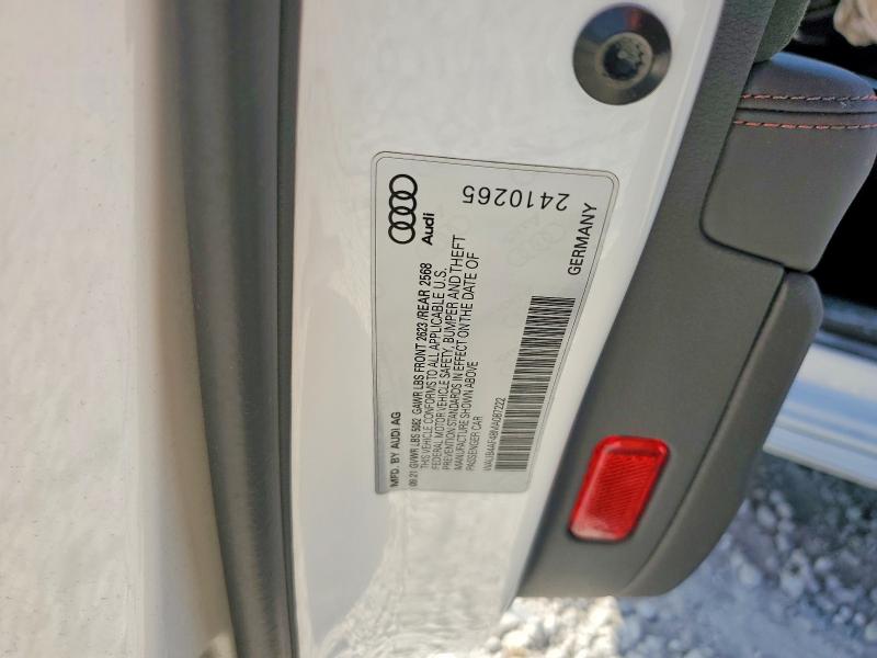 61799556 :رقم المزاد ، WAUB4AF48MA087222 vin ، 2021 Audi S4 مزاد بيع