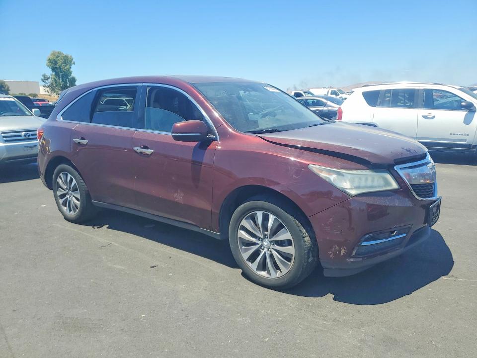 2016 Acura Mdx მანქანა იყიდება აუქციონზე, vin: 5FRYD4H43GB054263, აუქციონის ნომერი: 61166666