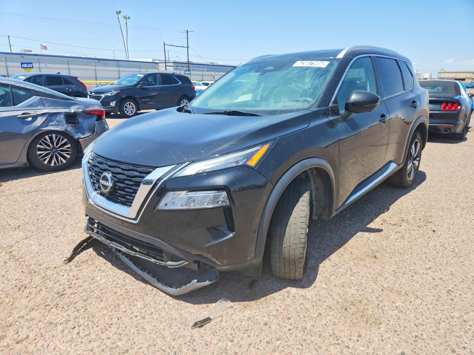 62607986 :رقم المزاد ، 5N1BT3CB8PC799805 vin ، 2023 Nissan Rogue مزاد بيع