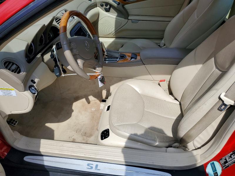 61937376 :رقم المزاد ، WDBSK75F86F110386 vin ، 2006 Mercedes-benz Sl مزاد بيع