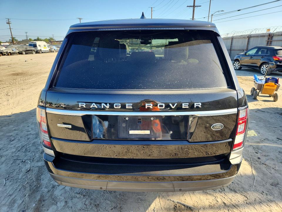 2017 Land Rover Range Rover მანქანა იყიდება აუქციონზე, vin: SALGS2FE2HA363583, აუქციონის ნომერი: 61441276