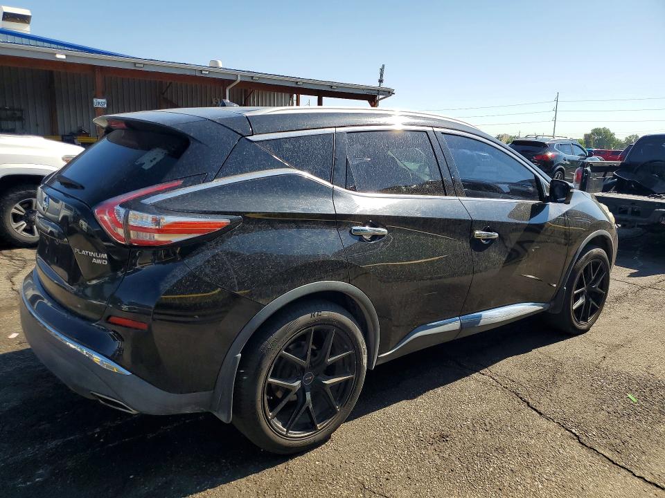 2016 Nissan Murano მანქანა იყიდება აუქციონზე, vin: 5N1AZ2MH7GN135541, აუქციონის ნომერი: 62651796