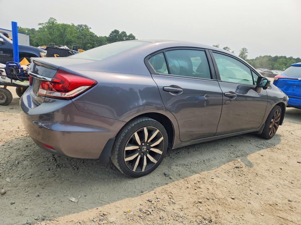61316176 :رقم المزاد ، 19XFB2F93FE036657 vin ، 2015 Honda Civic مزاد بيع