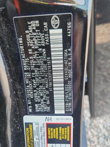59670396 :رقم المزاد ، 4T1BK1EB2FU181876 vin ، 2015 Toyota Avalon مزاد بيع