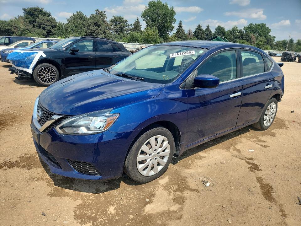 Auction sale of the 2019 Nissan Sentra, vin: 3N1AB7AP7KY375558, lot number: 61612356