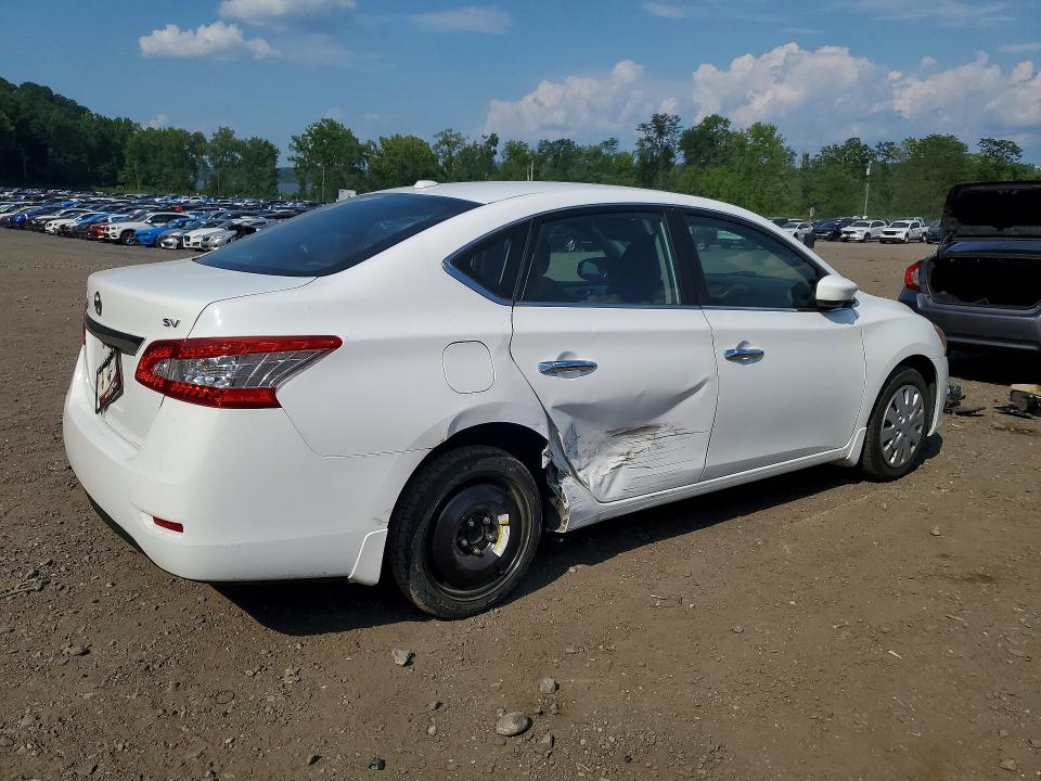 Продаж на аукціоні авто 2015 Nissan Sentra, vin: 3N1AB7AP0FY285626, номер лоту: 62846706
