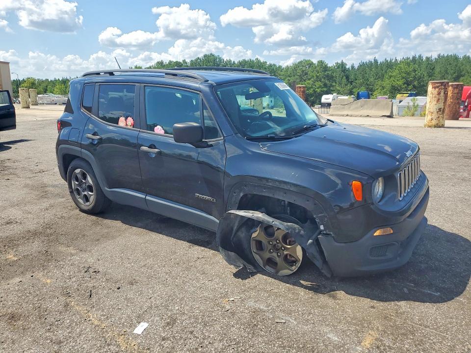 2017 Jeep Renegade მანქანა იყიდება აუქციონზე, vin: ZACCJAAB5HPF42717, აუქციონის ნომერი: 61393666