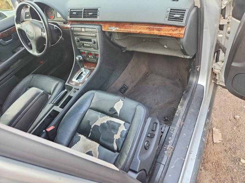 Aukcja sprzedaży 2002 Audi A4, vin: WAULT68E02A176192, numer aukcji: 62751516