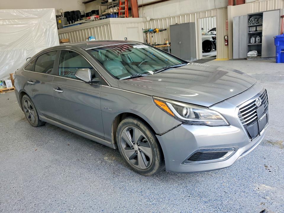 2017 Hyundai Sonata Plug-in Hybrid მანქანა იყიდება აუქციონზე, vin: KMHE54L28HA059763, აუქციონის ნომერი: 60127396
