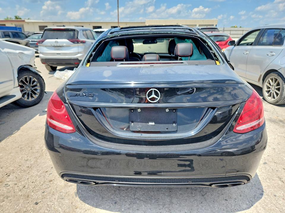 2017 Mercedes-benz C მანქანა იყიდება აუქციონზე, vin: 55SWF6EB4HU185882, აუქციონის ნომერი: 58915316