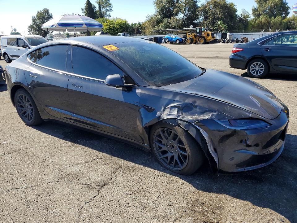 2025 Tesla Model 3 მანქანა იყიდება აუქციონზე, vin: 5YJ3E1EA1SF071847, აუქციონის ნომერი: 59021736