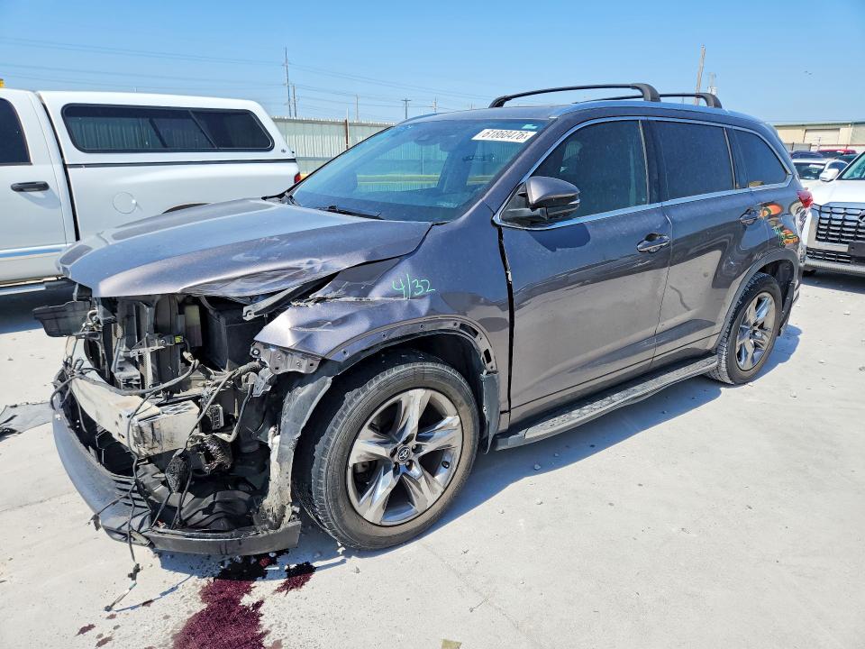 Aukcja sprzedaży 2019 Toyota Highlander, vin: 5TDYZRFH3KS319810, numer aukcji: 61860476