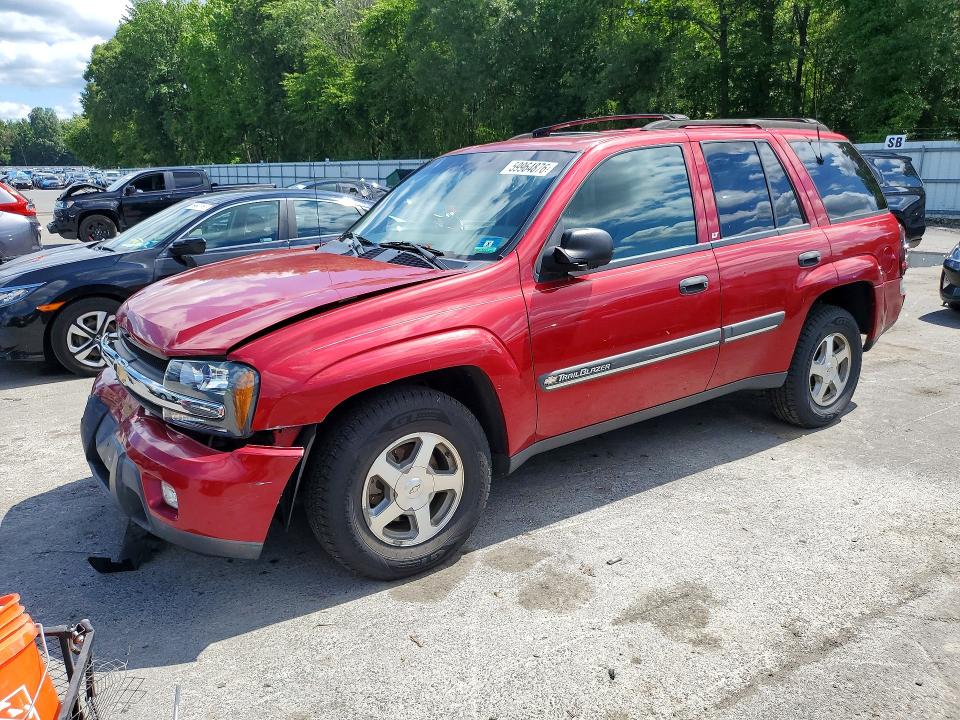 59964876 :رقم المزاد ، 1GNDT13S022178663 vin ، 2002 Chevrolet Trailblazer مزاد بيع