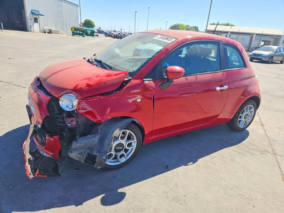 Auction sale of the 2013 Fiat 500, vin: 3C3CFFAR6DT654834, lot number: 73345645