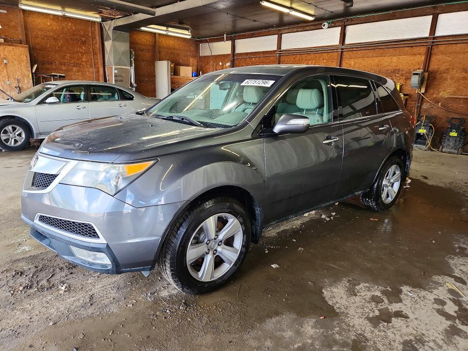 62751296 :رقم المزاد ، 2HNYD2H43BH535973 vin ، 2011 Acura Mdx مزاد بيع
