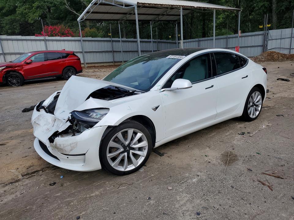 Aukcja sprzedaży 2019 Tesla Model 3, vin: 5YJ3E1EA3KF407689, numer aukcji: 61181356
