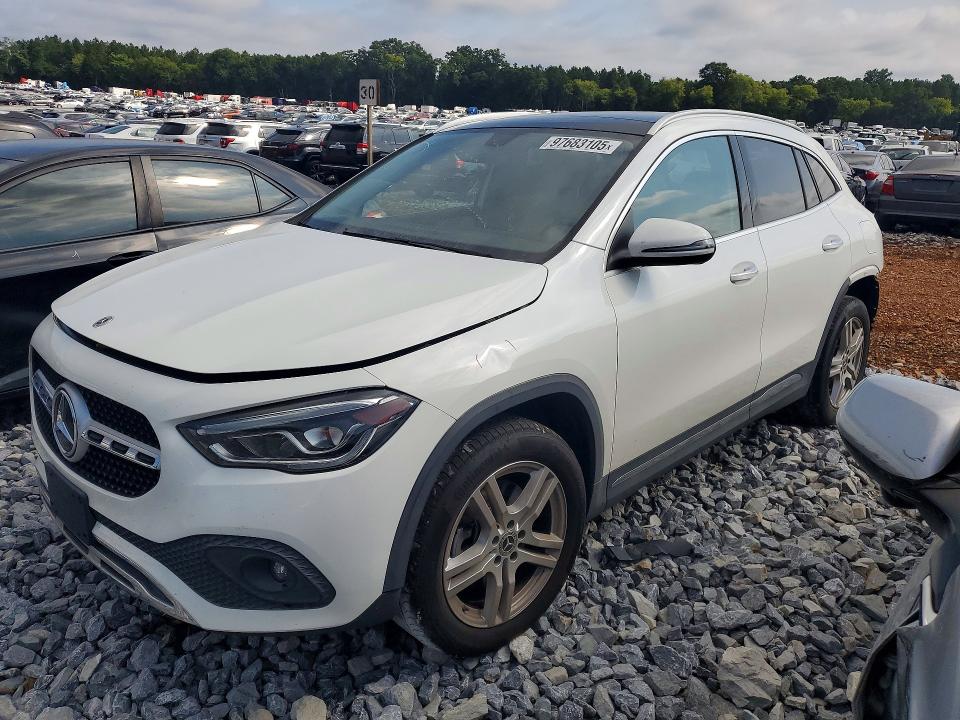 97683105 :رقم المزاد ، W1N4N4HB9MJ185058 vin ، 2021 Mercedes-benz Gla مزاد بيع