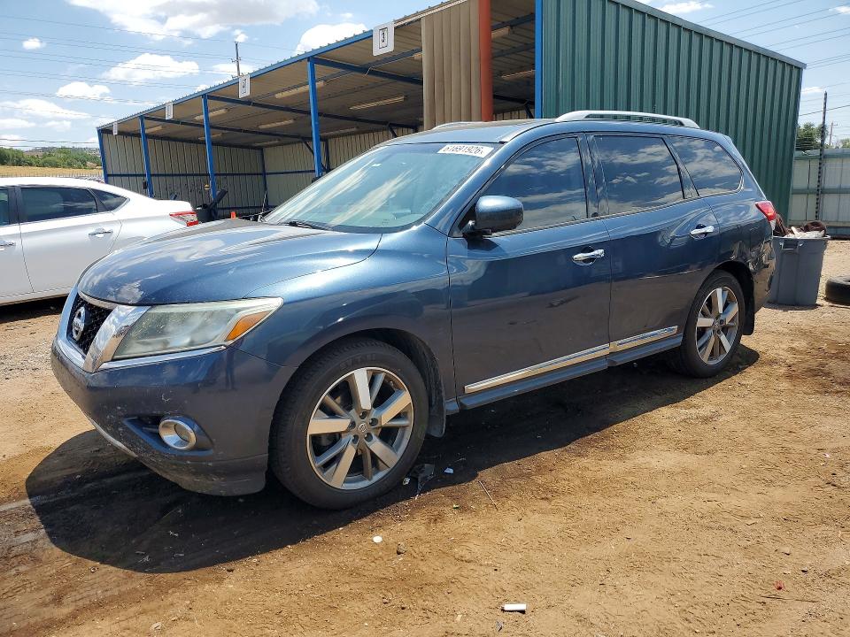 61691926 :رقم المزاد ، 5N1AR2MM5FC600390 vin ، 2015 Nissan Pathfinder مزاد بيع