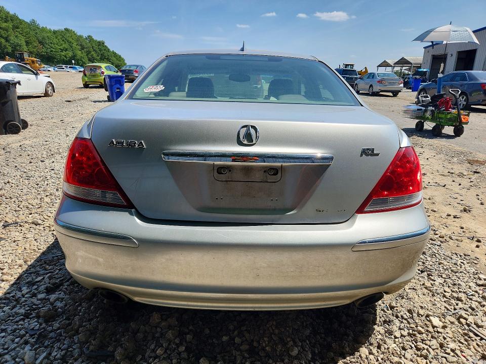 63124596 :رقم المزاد ، JH4KB16576C004953 vin ، 2006 Acura Rl مزاد بيع