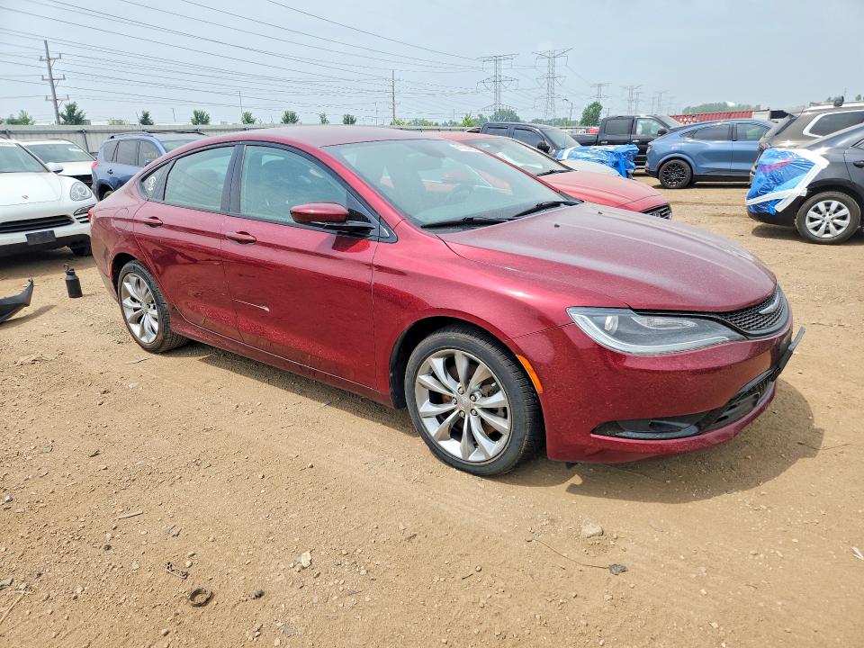 61924496 :رقم المزاد ، 1C3CCCBG7FN643915 vin ، 2015 Chrysler 200 مزاد بيع