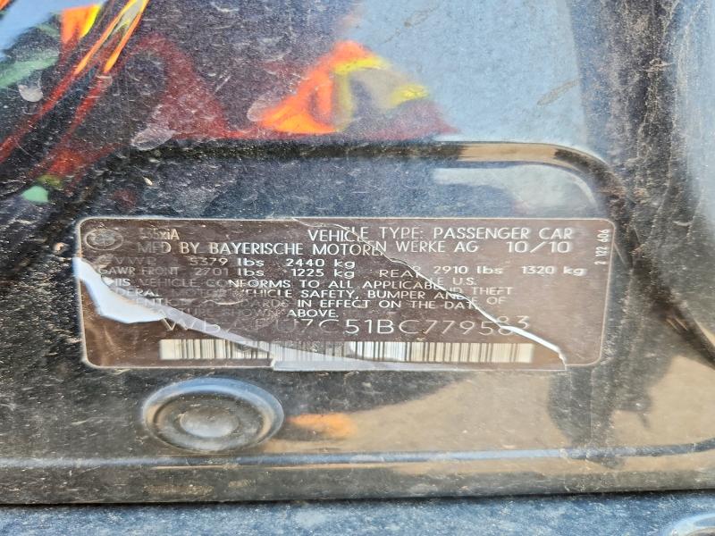 Продажа на аукционе авто 2011 Bmw 535, vin: WBAFU7C51BC779583, номер лота: 62274916