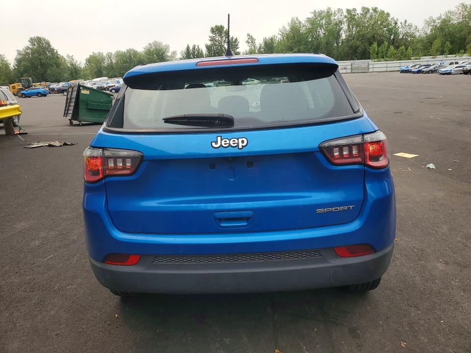 2018 Jeep Compass მანქანა იყიდება აუქციონზე, vin: 3C4NJCAB4JT471223, აუქციონის ნომერი: 62039496